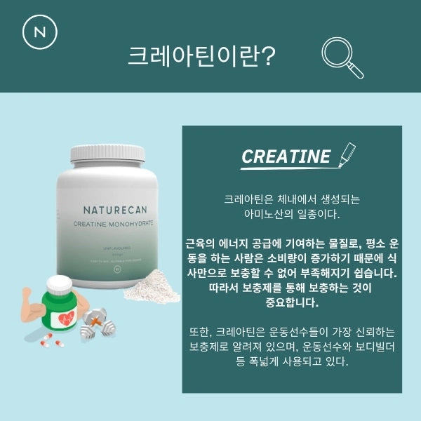 크레아틴 모노하이드레이트